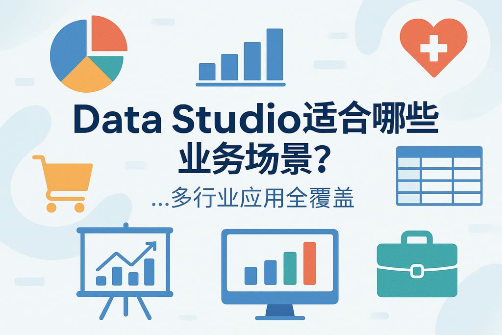 Data Studio适合哪些业务场景？多行业应用全覆盖